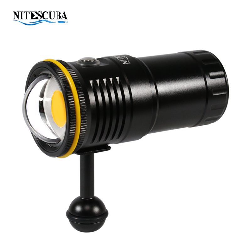 Strobe Light Studio - Nitescuba NSV60 LED ダイビングビデオライト 6000 ルーメン広角