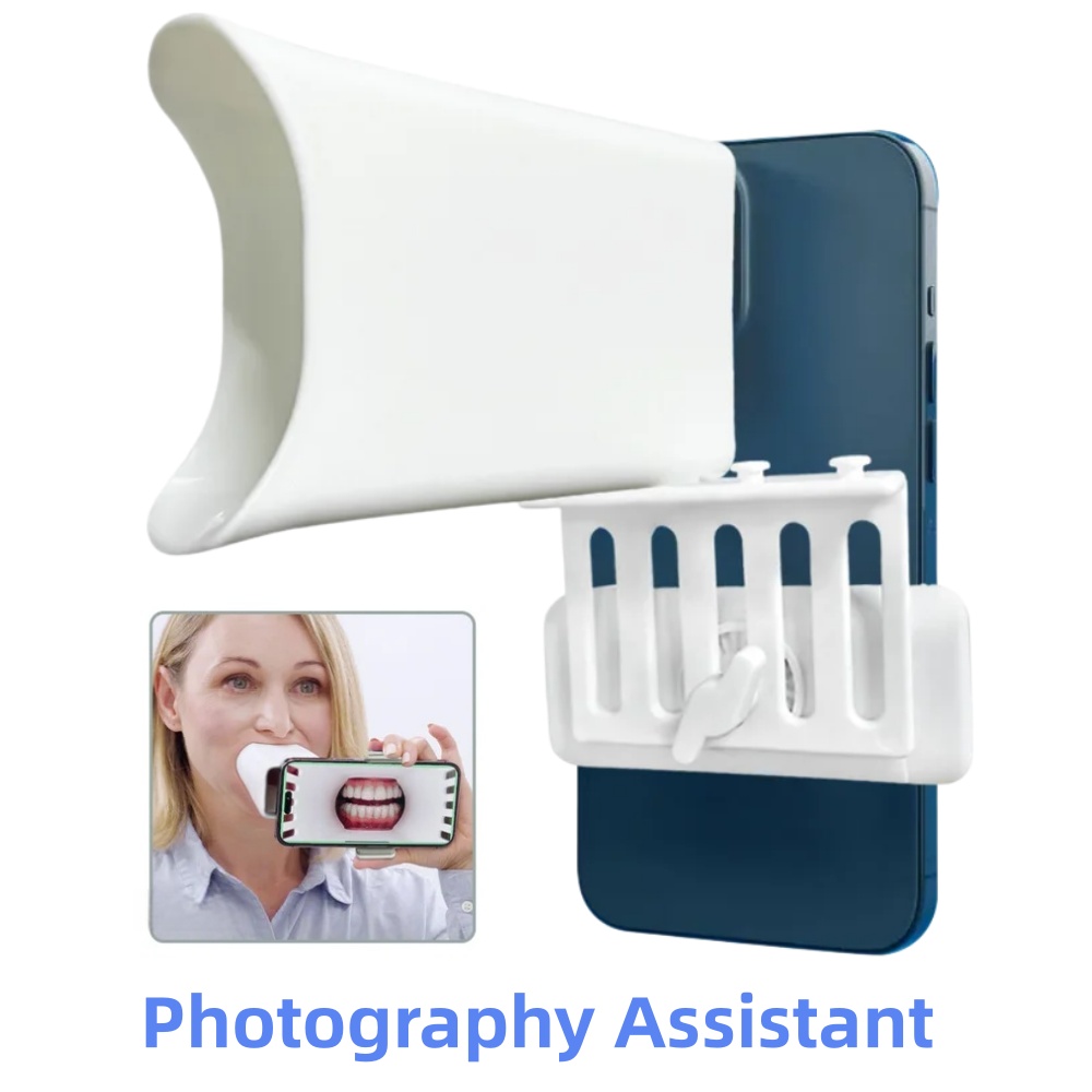 Photography Dental - 歯科用口腔内携帯電話写真位置決め装置、歯科矯正記録補助具、位置調整可能、写真撮影アシスタント