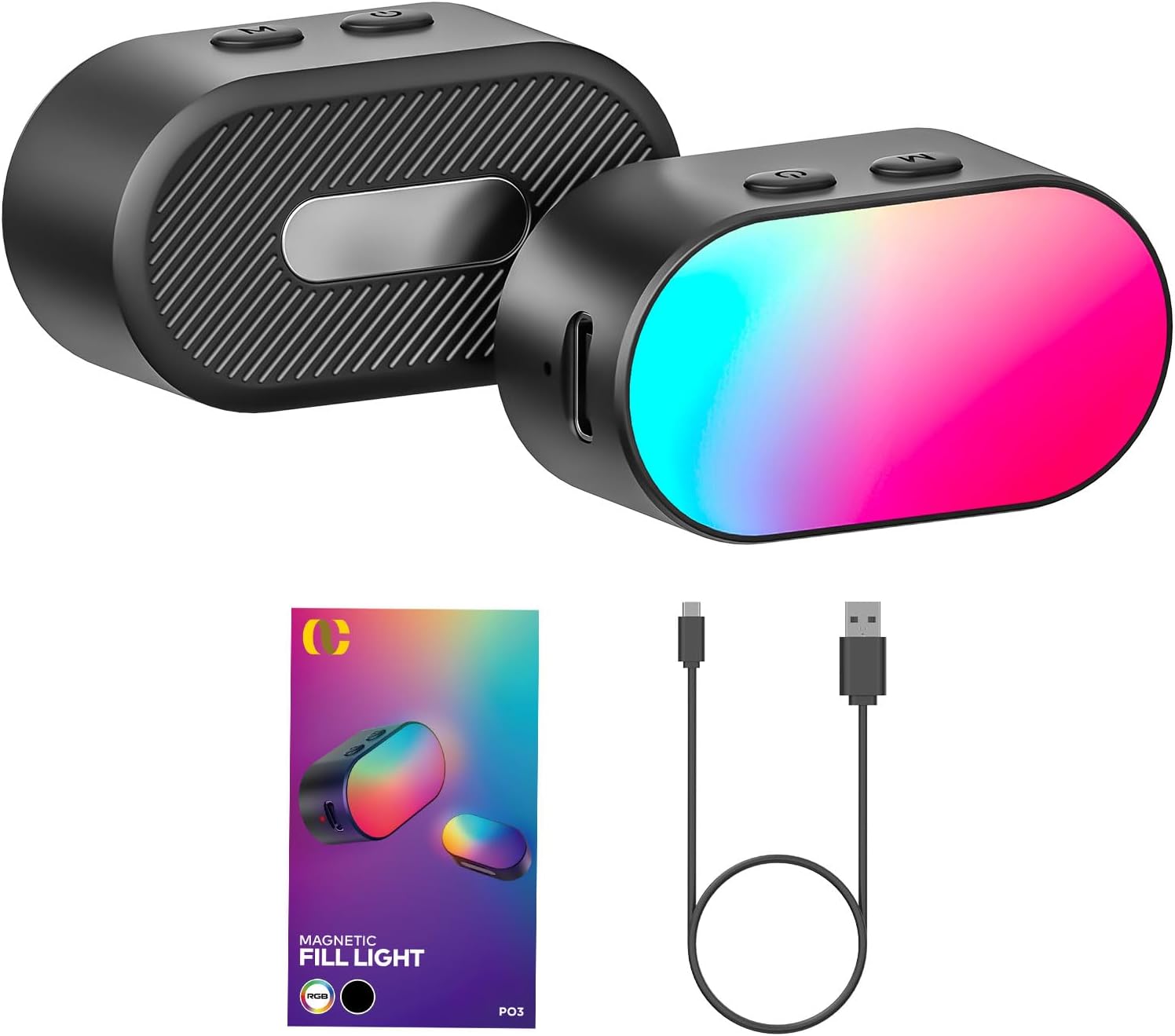 Photography Darkroom - AOCHUAN ミニ RGB 磁気補助光 3 ストップ輝度
