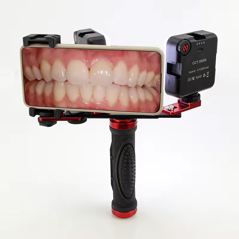 Photography Dental - 歯科用モバイル写真撮影LEDライト 口腔内写真・ビデオ用フラッシュライト 照明器具 歯科医治療用ランプ