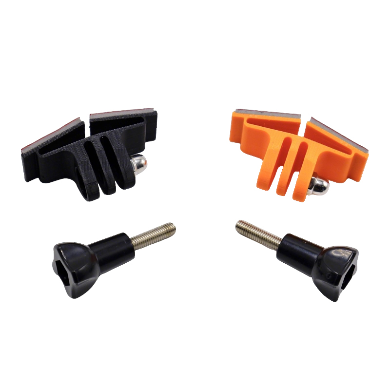 Camera Battery Grip - DJI/GoPro アクションカメラ用ダウンヒルハーフヘルメットバイザーベースマウントオフロードサイクリング FPV ブロギングツール超軽量ホルダー