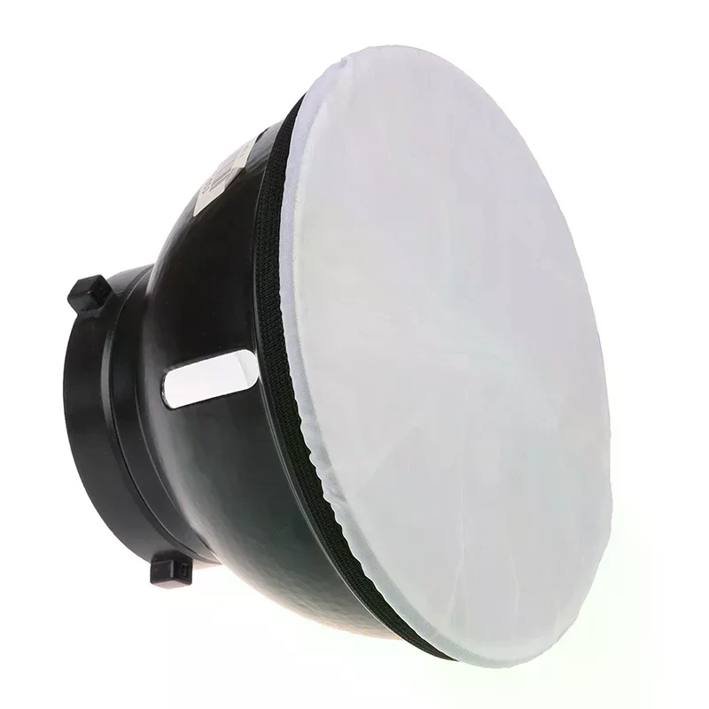 Strobe Light Studio - 写真撮影用ライトソフトディフューザークロス 18CM標準スタジオストロボリフレクター用
