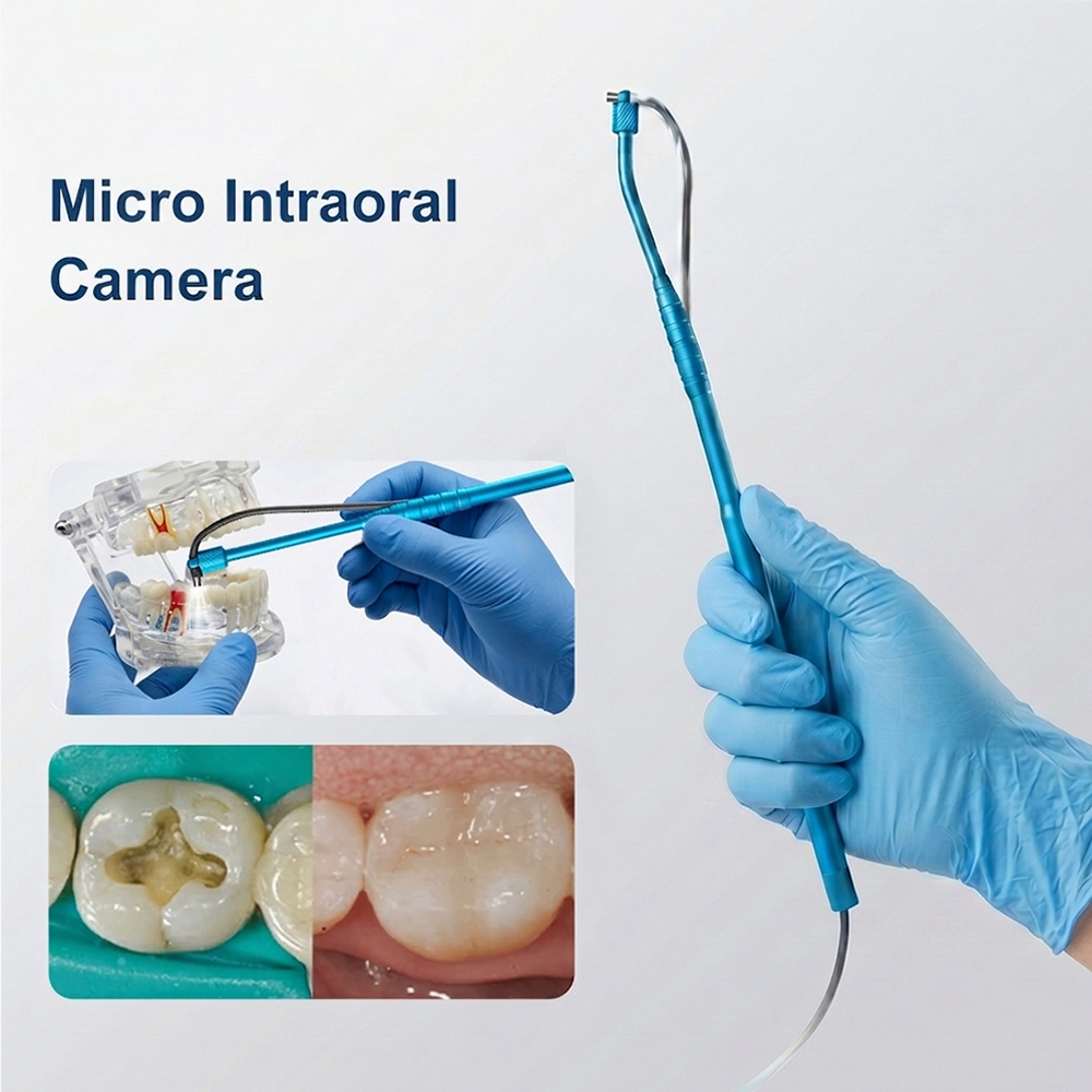 Photography Dental - 5MPマイクロ口腔内カメラ、歯科用口腔内カメラ、HD USBミニビジュアル歯カメラ、Windows PC対応、歯根管治療用