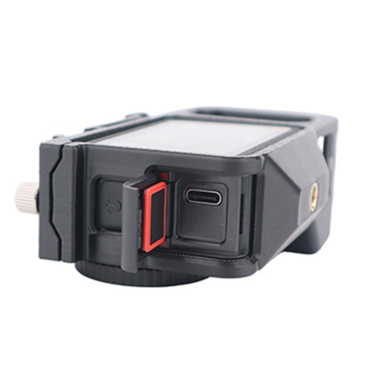 Camera Battery Grip - DJI OSMO Action 6用ストリート写真撮影ハンドルスタンドグリップマウントクイックリリースケージグリップアクションカメラハンドルスタンド