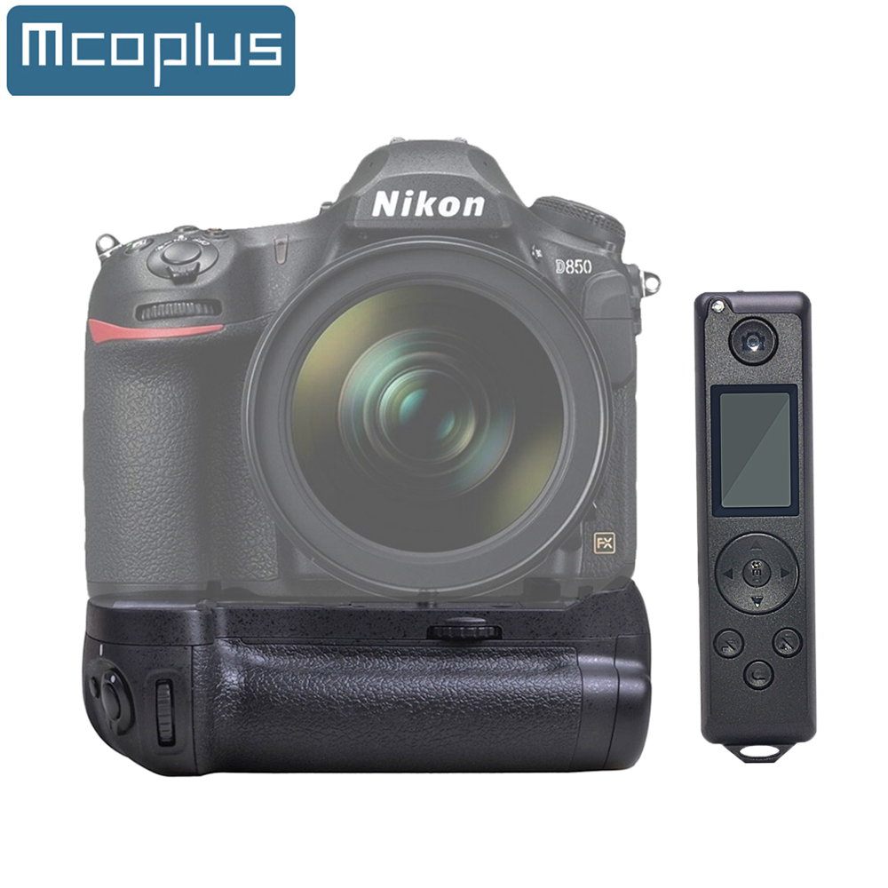 Camera Battery Grip - Mcoplus-MB-D18,2.4g,Nikon d850 dslrカメラ用リモコン付き垂直バッテリー