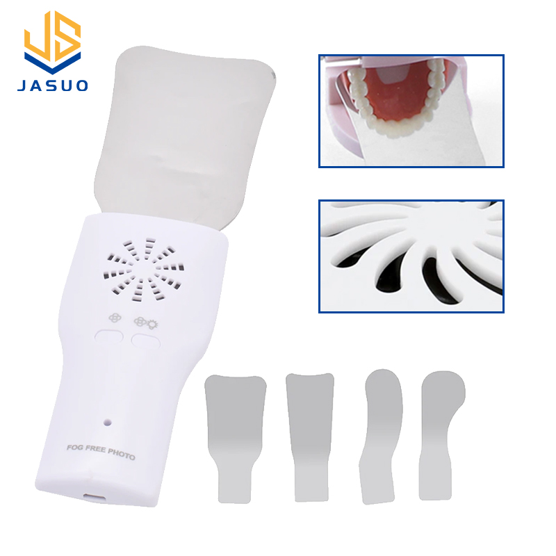 Photography Dental - 歯科矯正用曇り止めミラー反射鏡口腔写真用ステンレス鋼ミラーLED付き口腔内写真曇り止め反射鏡