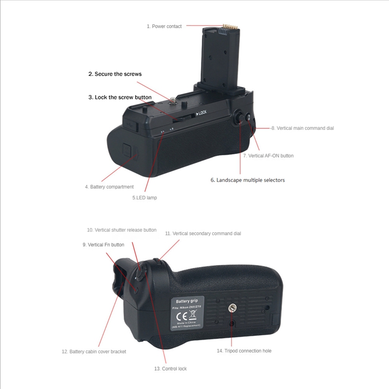 MB-N11 一眼レフカメラハンドル垂直バッテリーグリップホ - Camera Battery Grip のレビューと価格