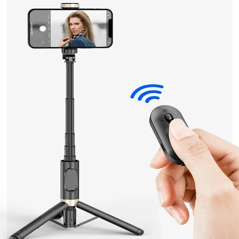 折りたたみ式Bluetooth自撮り棒 ワイヤレス三脚 シャ - Photography With Iphone 15 のレビューと価格