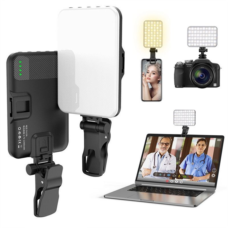効率的な60 LEDポータブル自撮りライト、ビデオ補助光用、 - Strobe Light Studio のレビューと価格