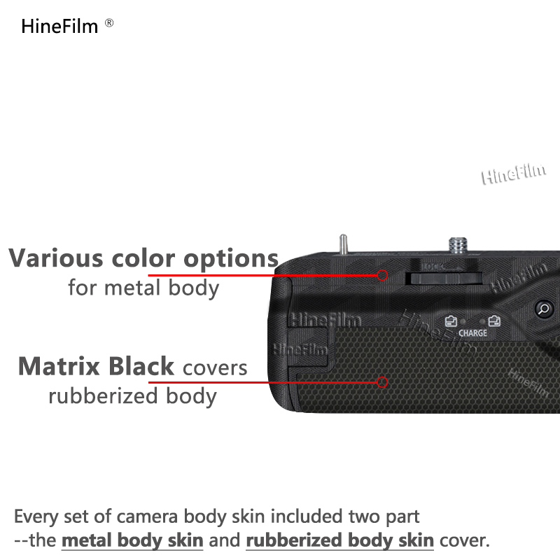 Hinefilm-カメラバッテリースキン,キヤノンr5ii, - Camera Battery Grip のレビューと価格