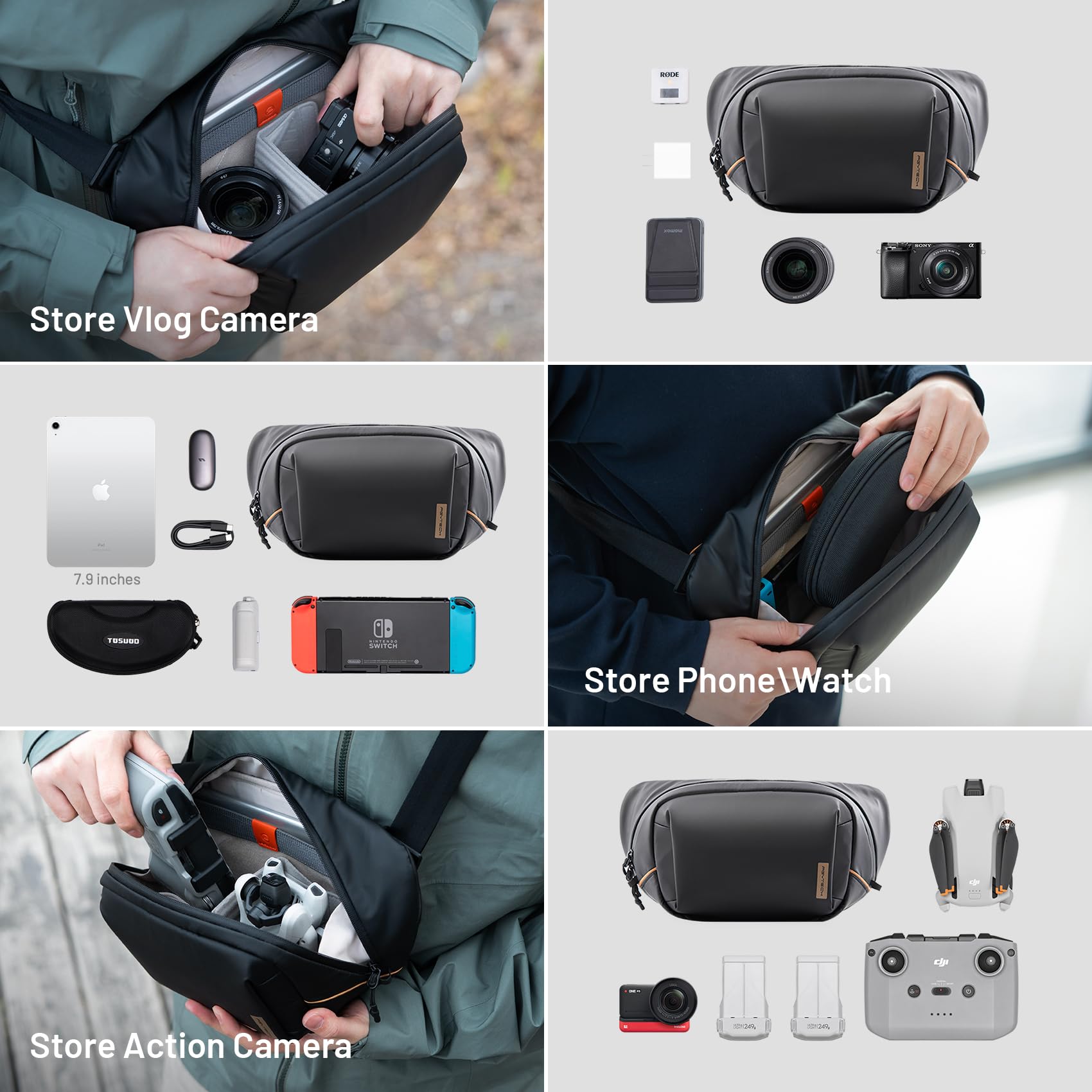 PGYTECH OneGo Solo V2 4L カメラスリ - Photography Solo のレビューと価格