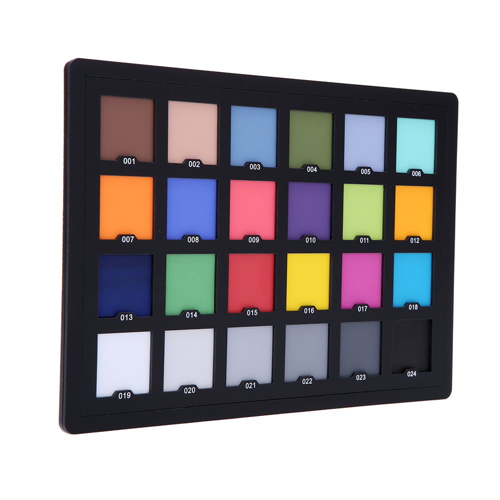 優れたデジタル色補正のためのプロフェッショナル 24 カラー - Color Checker Card のレビューと価格