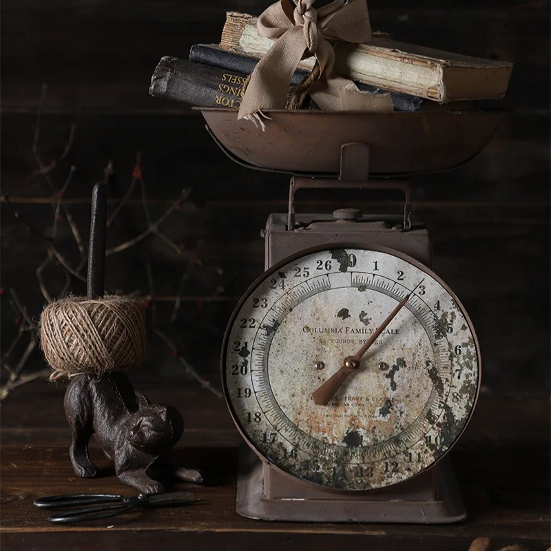 ヴィンテージスケール フードスタイリング用 アンティーク写真 - Photography Still Life のレビューと価格