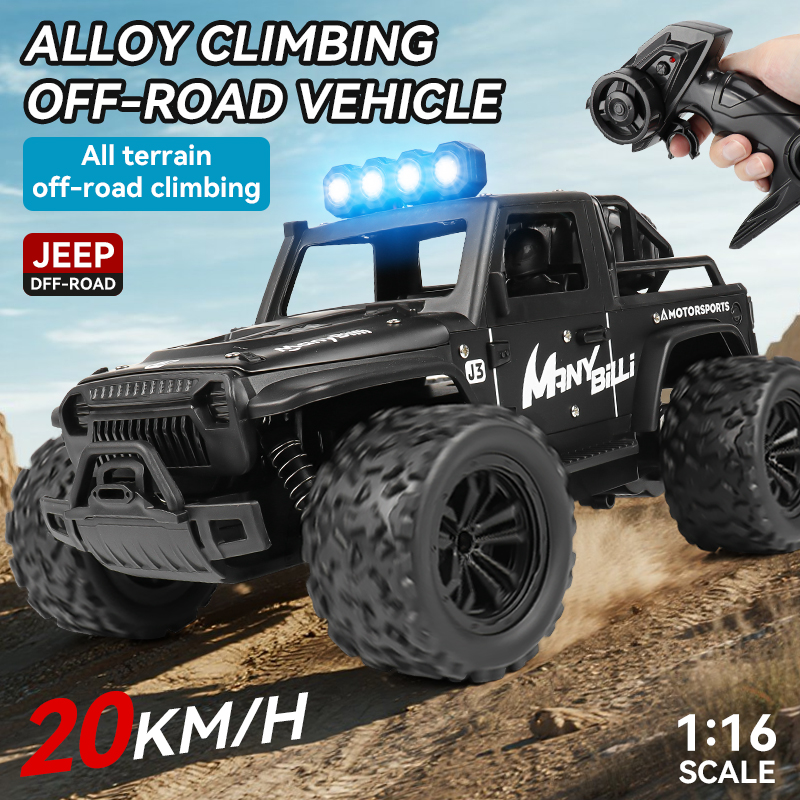 1:16 リモコンカー ライトとサウンド付き 2.4GHz  - Camera Battery Grip のレビューと価格