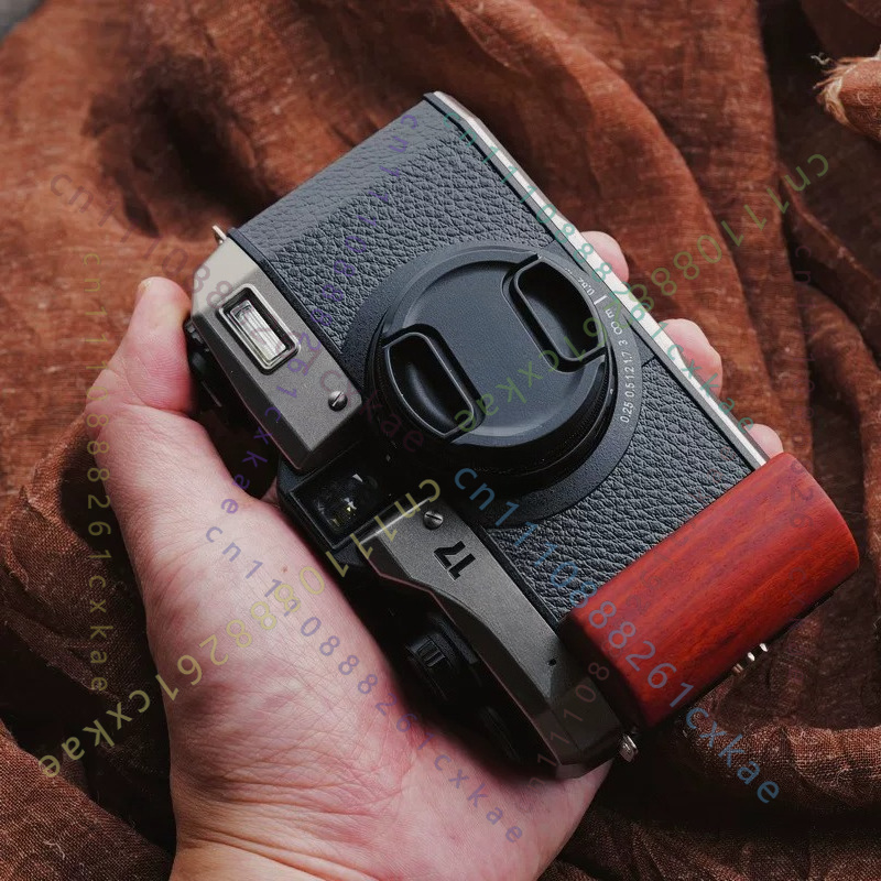 ペンタックス17コンパクトカメラ用レトロウッドハンドグリップ - Camera Battery Grip のレビューと価格