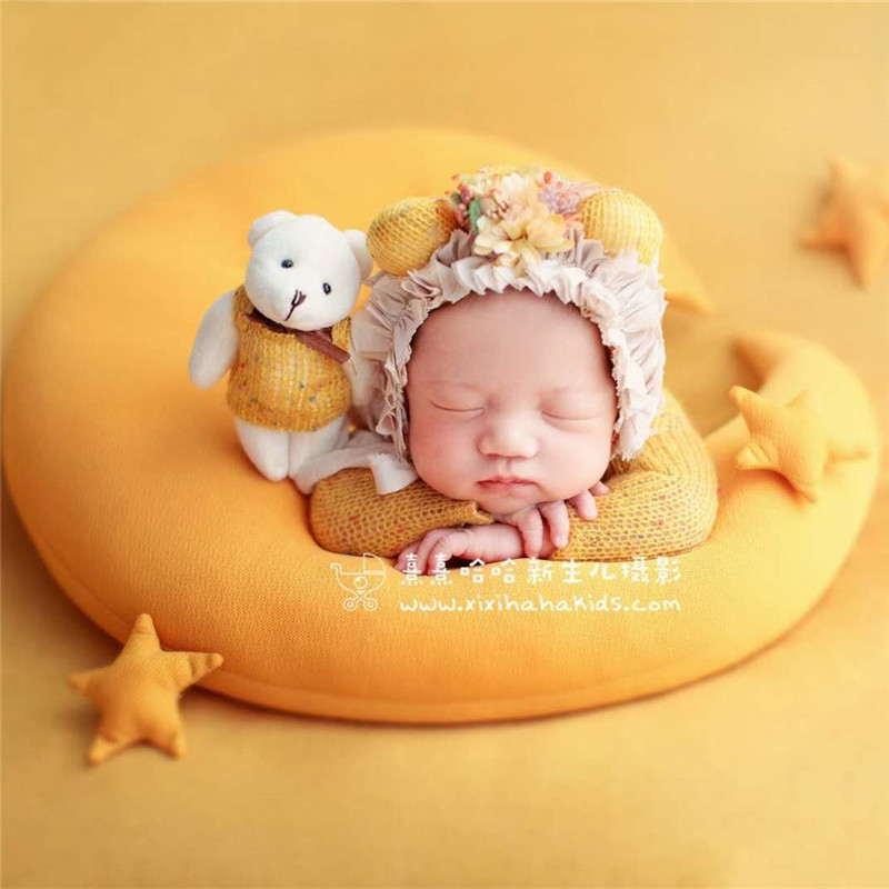 新生児の写真撮影の小道具新生児少年少女ロンパース帽子ベビーロ - Photography Still Life のレビューと価格
