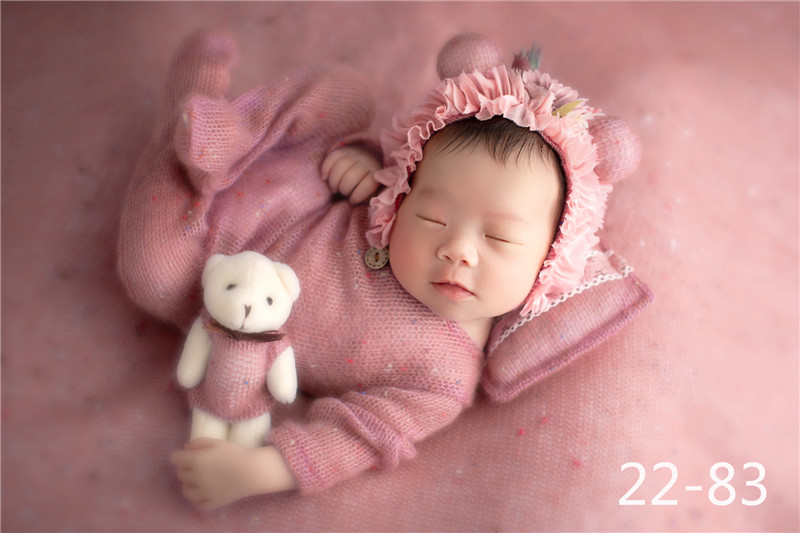 新生児の写真撮影の小道具新生児少年少女ロンパース帽子ベビーロ - Photography Still Life のレビューと価格
