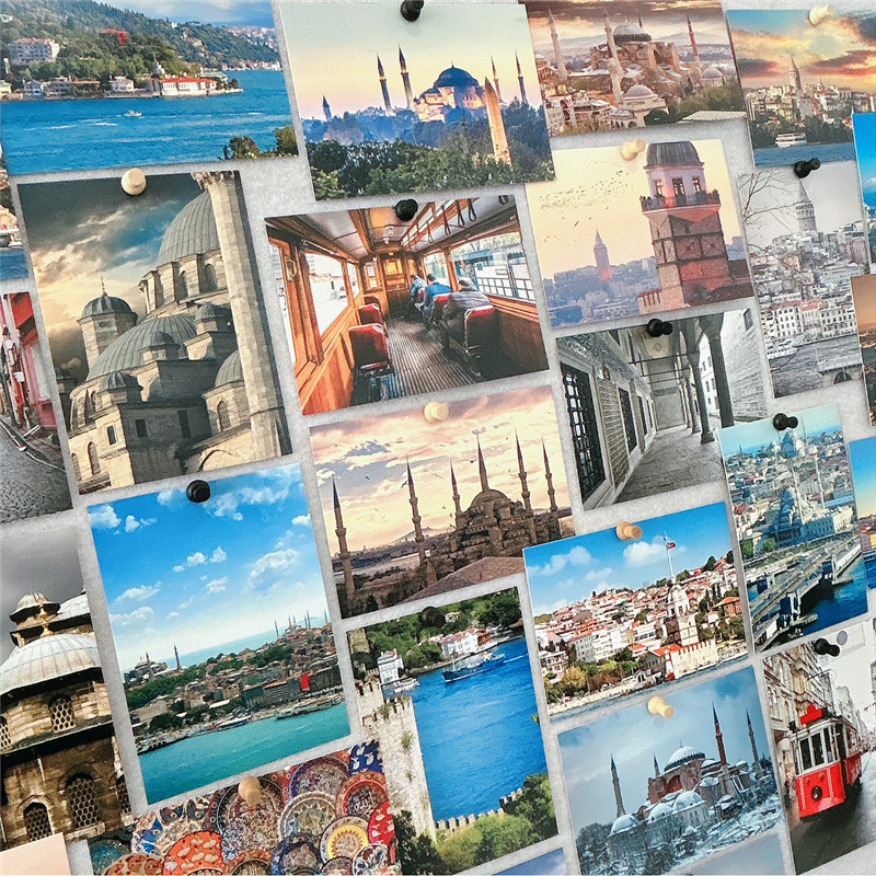 30 個 10x14 センチメートル旅行風景写真ポストカード - Photography Background のレビューと価格