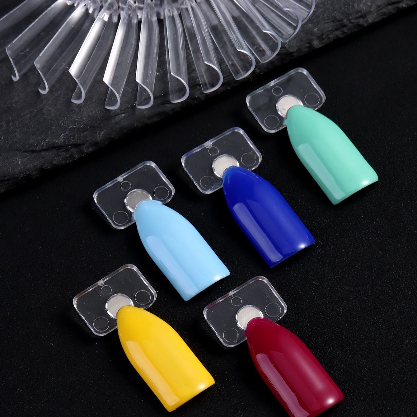 ネイルポリッシュカラーチャートディスプレイボード、カラースウ - Color Checker Card のレビューと価格