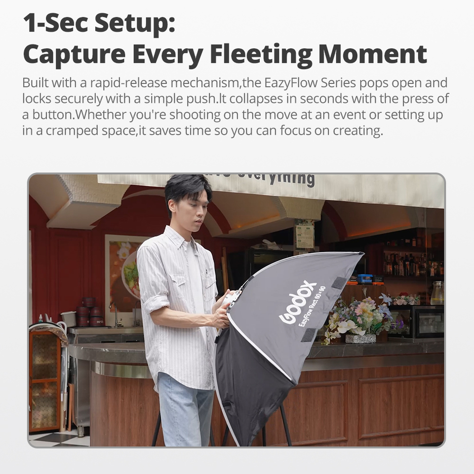 Godox EazyFlowシリーズ折りたたみ式ソフトボック - Photography Darkroom のレビューと価格